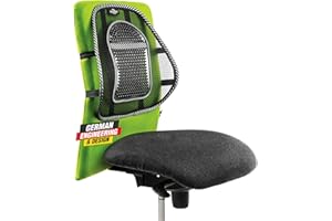 Donnerberg Lordosenstütze Auto Bürostuhl europäische Größe Lendenkissen Auto Rückenkissen Stuhl atmungsaktives Mesh Lendenwirbelstütze Anti-RUTSCH-System