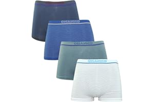 Channo Niño Calzoncillos Boxer Infantil de Licra, Sin Costuras, Suaves y Elásticos