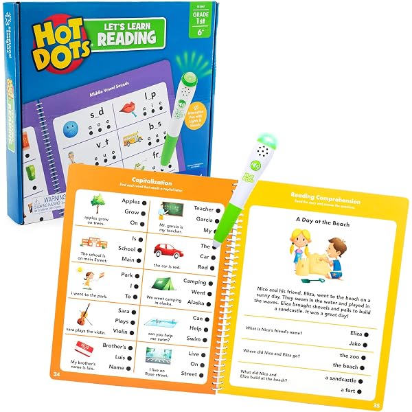 Learning Resources – Stylo Hot Dots Lumineux Et Sonore – Compatibilité Universelle – Dès 3 Ans