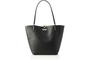 Guess Alby Toggle Tote, Bolsos Satchel para Mujer, Multicolor, Talla única