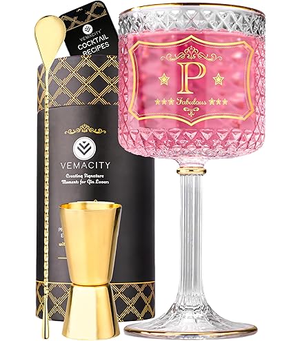 Kit Gin Tonic Regalo Di Cocora - 11 Pezzi Con Calici, Misurino, Spezie E Libro Cocktail - Idea Regalo Compleanno, Matrimonio - Foto 8