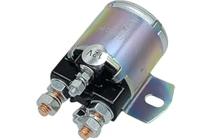 Viefow Solenoide de arranque de 12 V para Yamaha G2 G8 G9 G11 G14 G16 G20 carrito de golf de gas 1985-2002 4 terminales reemplaza a JF2-H1950-00 JR3-H1950-00 J38-81950-01