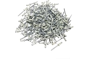 Kit 150 Rivetti VITFER Rivetti per targhe auto moto a Fiore Bianco 4.8x12 kit 150 pezzi