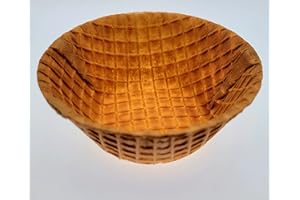PJaspert Eiswaffeln | Süße Waffelbecher "XL" 360ml 108 Stück