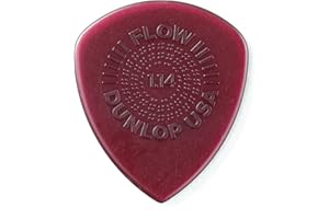 JIM DUNLOP Plektrum Flow Standard Grip 1,14mm 6 Stück