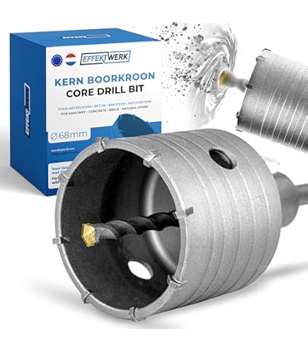 Wolfcraft Holboorkrans | Met adapter | SDS D50 | 83 | 1 stuk - 5481000 Wolfcraft Holboorkrans | Met adapter | SDS D50 | 83 | 1 stuk - 5481000