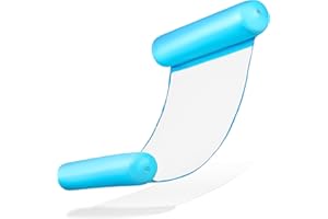 Balinco Nadmuchiwany hamak dla dorosłych, zabawki wodne dla dzieci, materac dmuchany, materac wodny, mata relaksacyjna, hamak wodny, na imprezę przy basenie (jasnoniebieski)