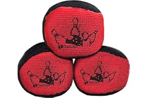 TonGass Microfiber Ultra Dry Bowling Grip Ball, Microfiber Bowling Grip Bags, Bowlings Powder Bag for Hands Use