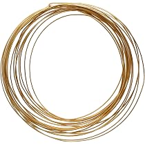 BENECREAT 20 Gauge Textured Copper Jewelry Wire - Silver Color, 6 Meters (19.68ft) For Wire Wrapping & Crafts
