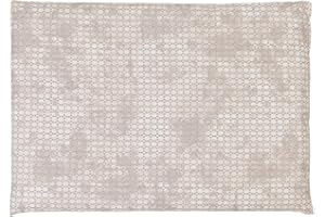 GIRAFFENLAND Cuscino termico - Semi di lino - shabby-chic grigio-beige - 30x20cm - Microonde, forno e frigorifero