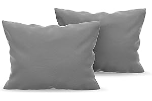 Poszewka na poduszkę 40 x 150 cm, antracytowa, z mikrofibry, certyfikat Öko-Tex, certyfikat Dreamzie – poszewka na poduszkę, 40 x 150 cm, miękka