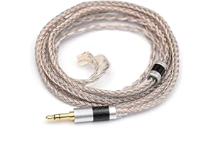 Linsoul Tripowin Jelly Upgraded 16 Core 21 Wires Per Core Silver-Plated OCC+Alloy Copper Graphene+OCC Mixed Braided Cable for Audiophile Musician