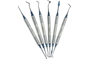 ZAMAHA UK Dental Composite Glass Ionomer Amalgam Filling Instruments Kit Dental Composite Glass Ionomer Amalgam Filling Instruments Kit