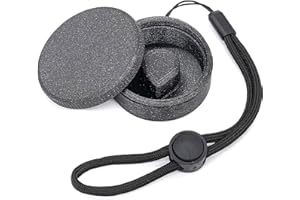 ADDICT3D Aufbewahrungsbox passend für Air Up Duft-Pods Aroma-Pod - Zur Aufbewahrung der Aroma-Pods - Schutzhülle Aroma-Box Pod-Case Pod-Box - mit Schraubverschluss und Schlaufe - Made in Germany (Schwarz)