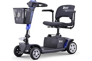 Discover Mobility Expedition 4mph 20AH Long Range Portable Buggy Vehicle with Splitting Function (Blue)