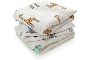 Aden + Anais Jungle Jam - Pack de 3 muselinas, unisex