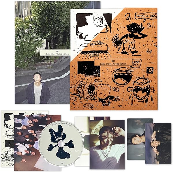RM Album - Right Place, Wrong Person (Weverse Albums Ver.) + Pre-Order Benefits E Giveaway Esclusivo BolsVos - 4