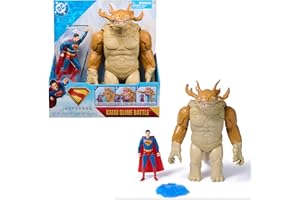 DC Comics - Battle Pack Kaiju - Figurine Superman VS Figurine Kaiju Géant - Scène du Film - Slime Bleu - Super Héros Et Super Vilain - Jouet À Collectionner - Cadeau Enfant - Jouet Enfant 4 Ans Et +