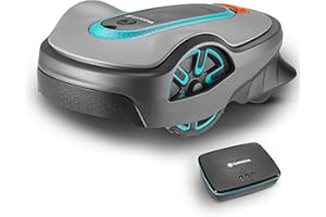 Gardena SILENO life cuadrada de: pala de jardín de acero de calidad, hasta 1250 m²