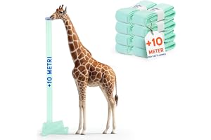 LillOne 8 XXL-Refiller 10,5 m – Kompatibel med Blöjhinkar TOMMEE TIPPEE, ANGELCARE, LITTER LOCKER och Fler – Extra Långa, Hög Densitet, Luktblockering