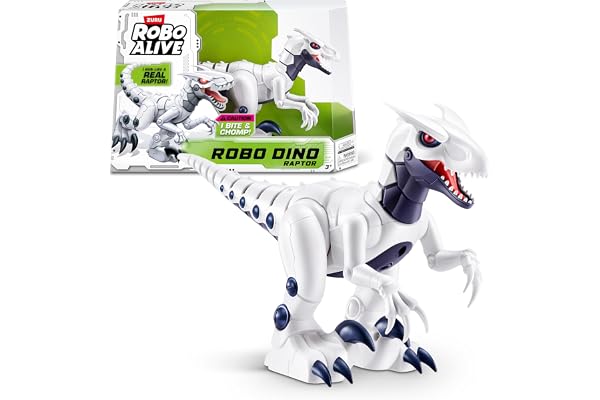 Robo Alive Robo Dino Raptor de ZURU
