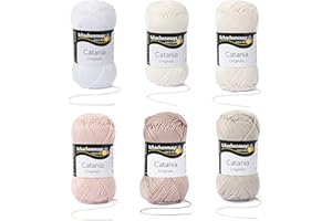 SCHACHENMAYR SINCE 1822 Schachenmayr Catania, Set weiss beige mix Hilos Para Tejer A Mano