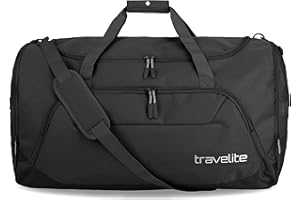 travelite Reisetasche groß XL, Kick Off, leichte Tasche für Urlaub und Sport, Schwimmbad, Klinikaufenthalt, 70 cm, 120 Liter