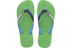 Havaianas Brasil Mix, Infradito Unisex - Adulto, Leaf Green, 39/40 EU