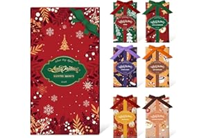 SCENTORINI Sacchetti Profumati di Natale Bustina Profumata per Cassetti, Armadi, Guardaroba, Regalo di Natale Decorazioni per Ambienti Natalizi