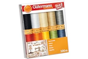 Gütermann Creativ 10 Reels of 100% Cotton