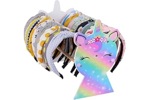 Beinou Haarreifen Ständer Haarbänder Halter Einhorn Hölzern Stirnbänder Aufbewahrung Haarband Ausstellungsstand Headband Holder Organizer