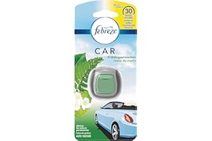 Febreze Samochodowy odświeżacz powietrza, zestaw startowy z klipsem, usuwa zapachy w samochodzie
