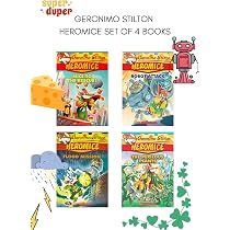 Geronimo Stilton: Heromice Box-set (4 Books) : GERONIMO STILTON