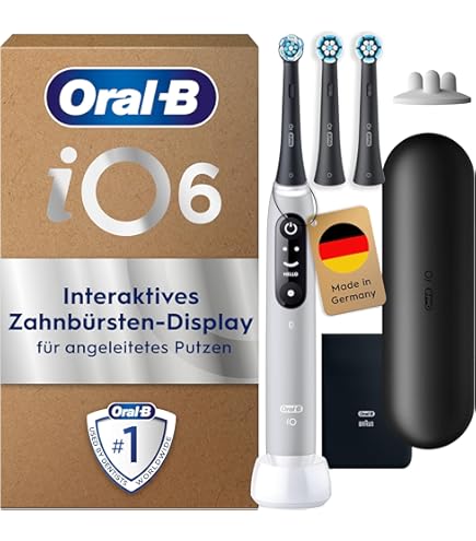 Braun Oral-B iO 6 S Cepillo Eléctrico Negro : Amazon.de: Drogerie