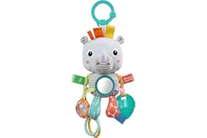 Bright Starts, Peluche D'éveil Rhino, Dès la Naissance