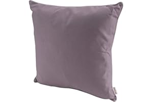 CB HOME & STYLE CB Casa & Style Exterior Jardín Cojín Garngefärbt Uni Repelente Al Agua 45 X 45CM - Gris Oscuro, 45 x 45 cm