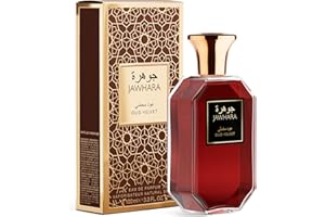 Jawhara Collection Oud Velvet Unisex Eau de Parfum, Woody Ambery Fragrance, With Saffron, Oud Wood & Vanilla Accords, 100ml
