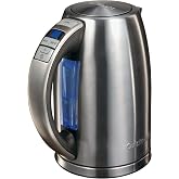Cuisinart CPK17E Isı Ayarlı Su Isıtıcısı G&uuml;m&uuml;ş