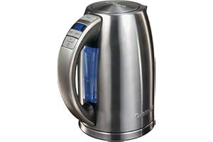 Cuisinart Multi-Temp czajnik elektryczny | szybkie gotowanie, 3 kW | bezprzewodowy | wykończenie ze stali nierdzewnej | pojemność 1,7 l | regulowana temperatura | zdejmowany, nadający się do prania