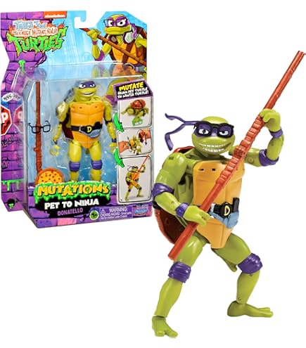 Playmates 1998 KB Jouets Teenage Mutant Ninja Turtles Bouche