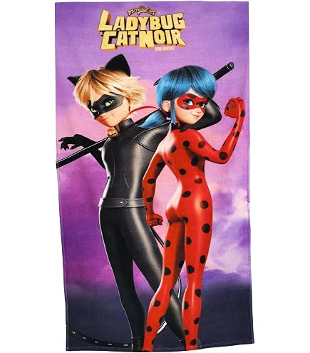 Produit Officiel Ladybug Miraculous Ladybug Supergirl Drap De Plage | 100% Coton | OEKO-TEX | 70x120 Cm | Imprimé Fille | Rouge Accessoire Siège Auto Confort Enfant Produit Officiel Ladybug Miraculous Ladybug Supergirl Drap De Plage | 100% Coton | OEKO-TEX | 70x120 Cm | Imprimé Fille | Rouge Accessoire Siège Auto Confort Enfant