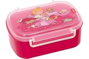 SIGIKID Fille, Boîte à Goûter avec Motifs Colorés, Pinky Queeny, Rose, 25007