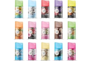 ‎FRESH LINE 12 x Fresh Line Mix Package Air Freshener for Automatic Fresh Matic Max Fragrance Dispenser, 250 ml Each, Suitable for All Machines