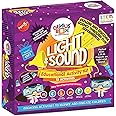 Genius Box - Play some Learning STEM Toy for 5+ Year Age: Light and Sound DIY,Activity Kit, Learning Kit, Educational Kit,Multicolor, Wood;Paper 15 Activity Kit