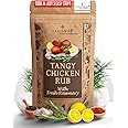 Laajawab All-In-One Natural Tangy Marinade With Robust Blend Of Lemon Pepper, Garlic, Onion & Rosemary For Easy Cooking Bbq/Tandoori/Grill/Fry/Gravy | Perfect For Marinating Chicken Breasts, 130 Gm