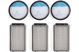 BIHARNT 3 Pack Replacement Filter Compatible with Rowenta Compact Power Cyclonic RO3718EA, RO3724EA, RO3731EA, RO3753EA, RO3786EA, RO3798EA Vacuum Cleaner,ZR005901 Filter