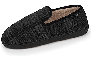 Isotoner Chaussons pantoufles Charentaises homme semelle à mémoire de forme, EU,