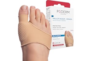 PODERM – HALLUX VALGUS/OIGNON PROTECTION GEL ARNICA BREVETÉ - Amortit et Soulage – Prévient les callosités - Actifs 100% Naturels – Swiss Lab