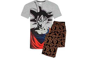 DRAGON BALL Z Dragonball z Goku Piżamy męskie Piżamy Krótkie lub długie opcje nogi