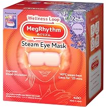 Masques Chauffants Pour Les Yeux Kao MegRhythm - Parfum Rose - Neufs Dans Leur Emballage D'origine